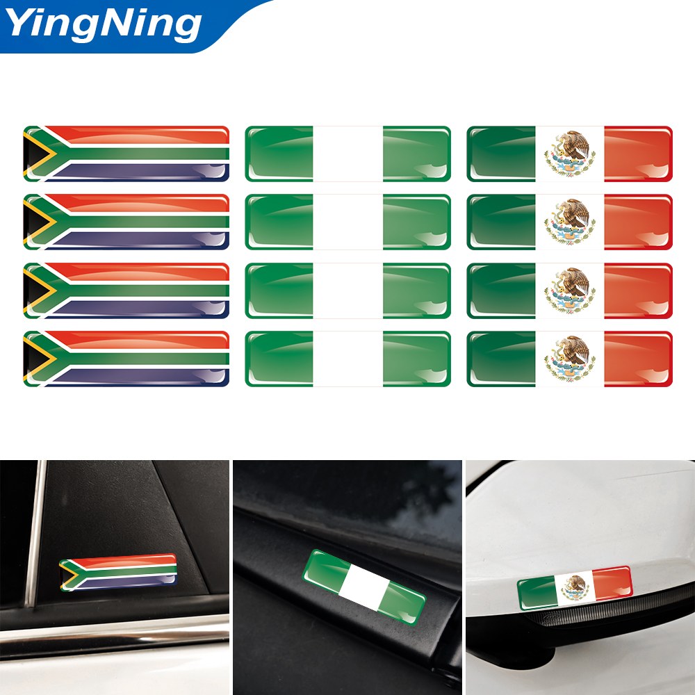 Laptop Accessories South Africa - Наклейки с флагами Южной Африки, Нигерии,