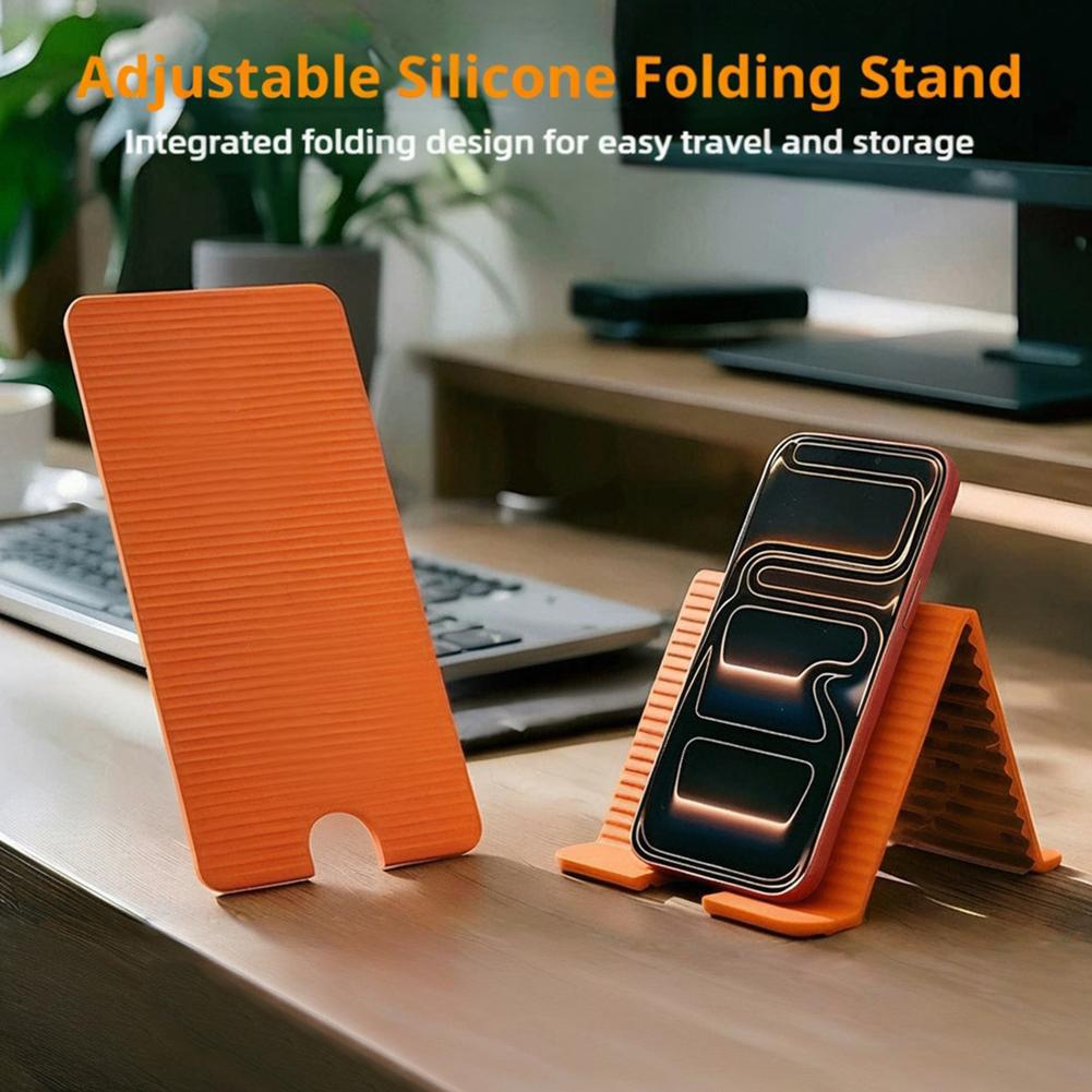 Laptop Office Accessories - Гибкая складная силиконовая подставка для телефона,