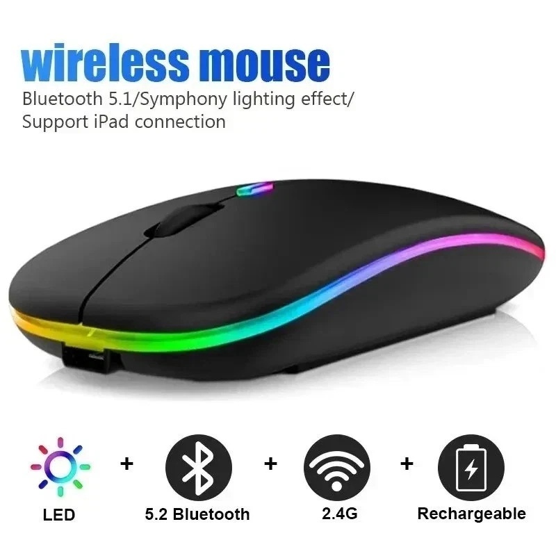 Laptop External Accessories - Беспроводная мышь Bluetooth с двойным режимом