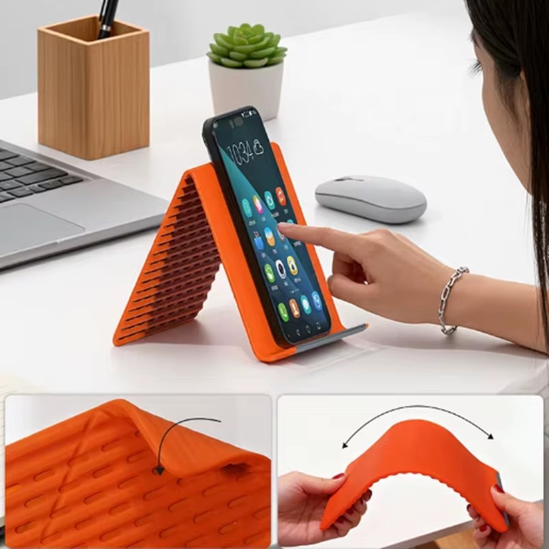 Laptop Office Accessories - Гибкая складная силиконовая подставка для телефона,