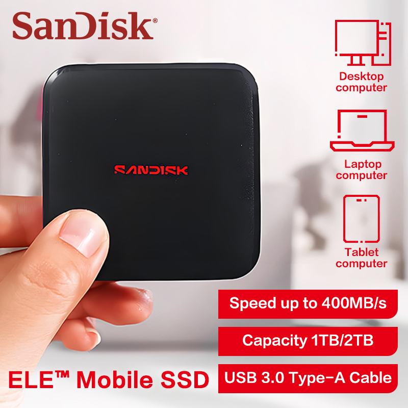 Laptop External Accessories - Портативный SSD-накопитель SanDisk ELE Mini 1
