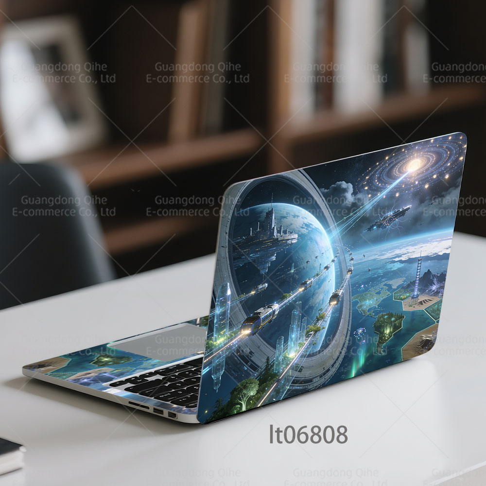 Laptop Accessories Msi - 2 шт. футуристических наклеек для ноутбука