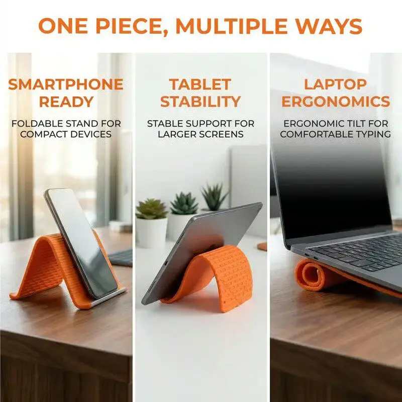 Силиконовая складная подставка – обзор и цена Laptop Accessory