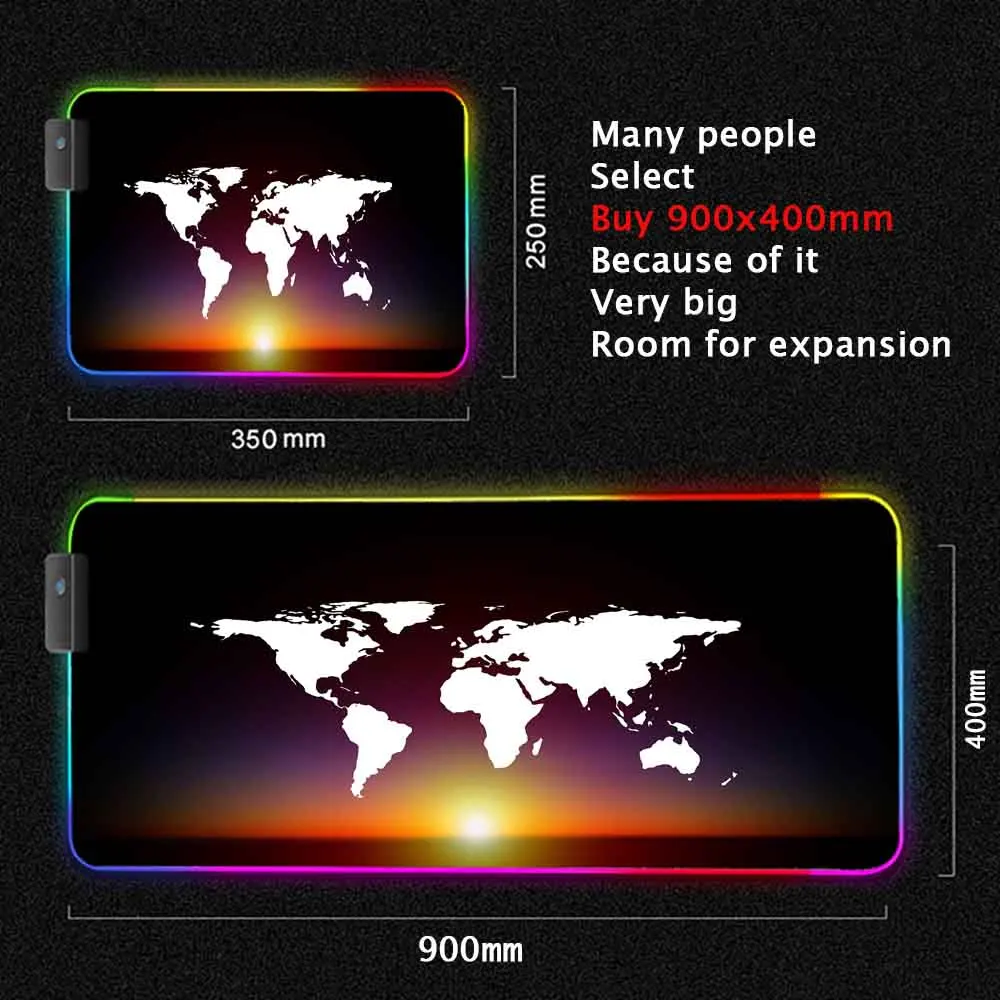 World Map Mouse Pad Gaming Mou – обзор и цена Laptop Accessories World