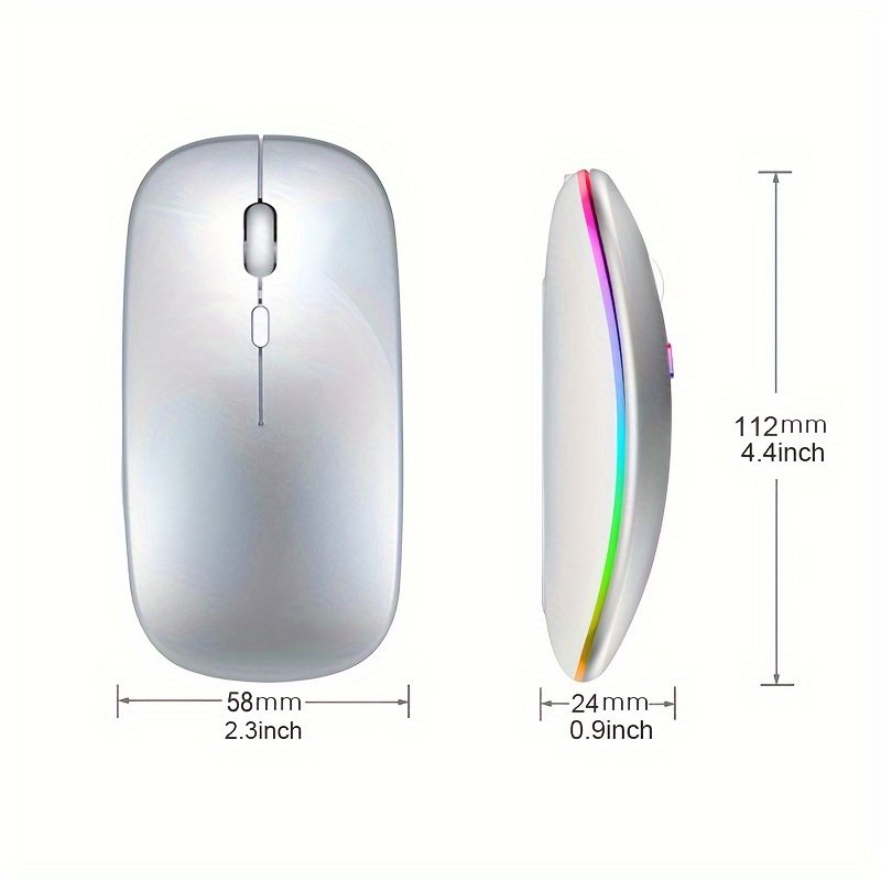 Беспроводная мышь RGB перезаря – обзор и цена Laptop External Accessories