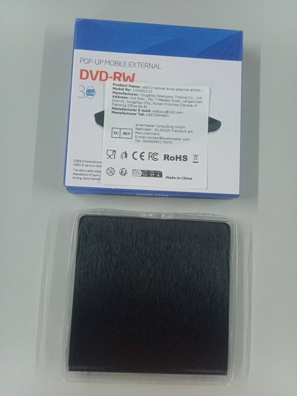Внешний тонкий корпус для DVD- – обзор и цена Laptop External Accessories