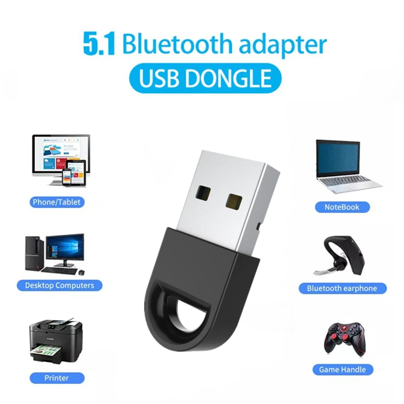 USB Bluetooth 5.1 адаптер USB  – обзор и цена Laptop External Accessories