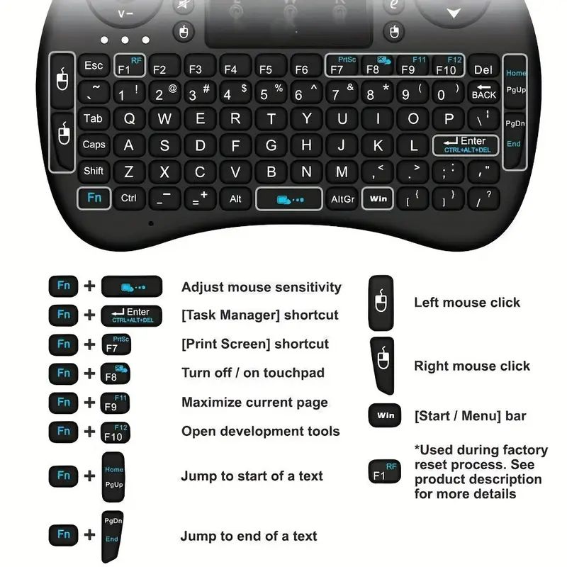 Мини-беспроводная клавиатура 2 – обзор и цена Laptop External Accessories
