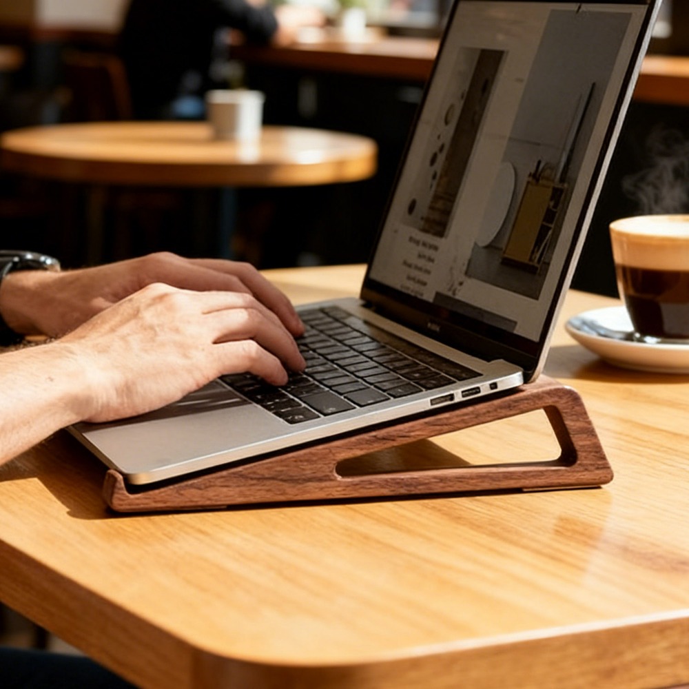 Портативная складная деревянна – обзор и цена Laptop Accessories Design