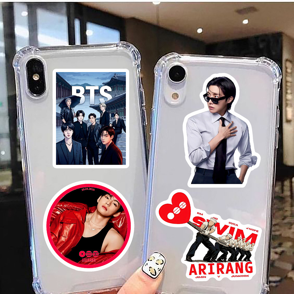Набор наклеек BTS, 50 шт., вод – обзор и цена Laptop Accessories To Gift